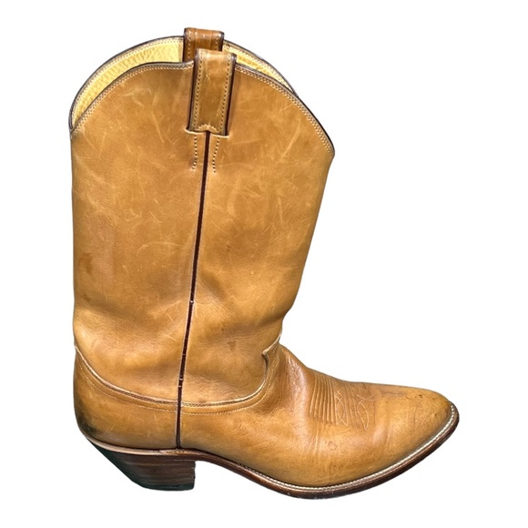 Justin Boots Shoes Justin Classic Roper Boot In Tan Corona Leather